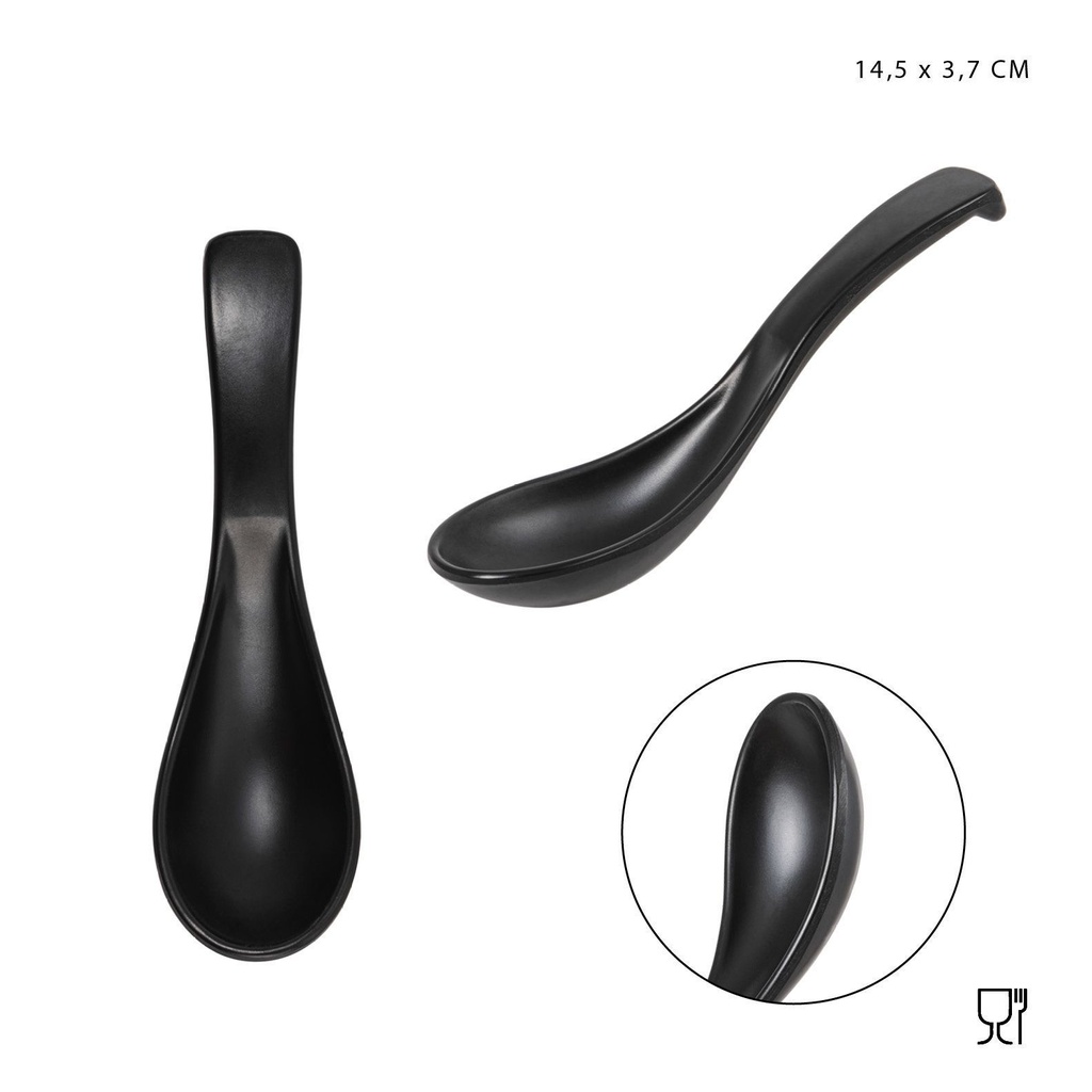 Cuchara de melamina 14.5x3.7 cm - Accesorios de cocina y utensilios de cocina