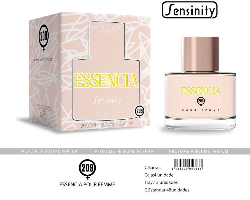 Perfume Essencia Pour Femme - Fragancias femeninas