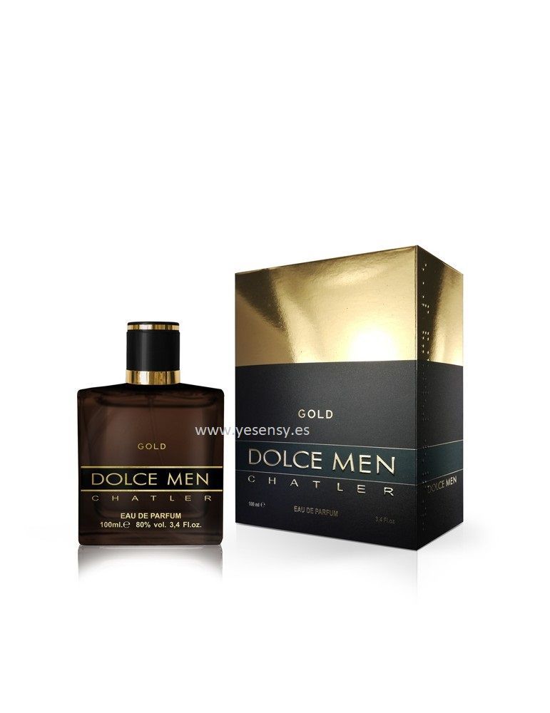 Perfume Gold Dolce Men 100 ml Chatler - Fragancia masculina