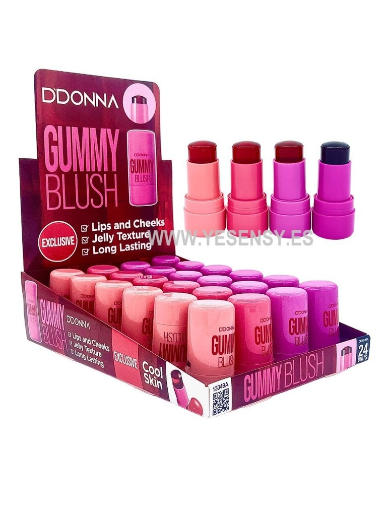 Blush gummy 24 unidades - Cosméticos y cuidado personal