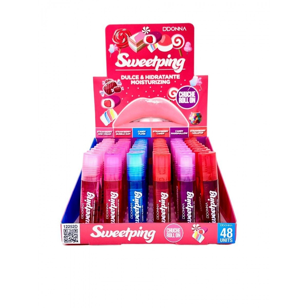 Brillo labial GLOSS SWEETPING 48 unidades - Cosméticos