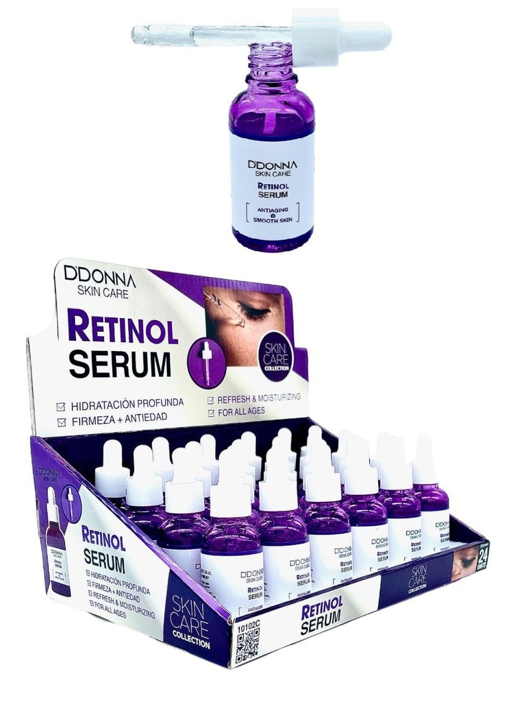 Serum retinol 24 unidades - Tratamientos faciales y cuidado de la piel