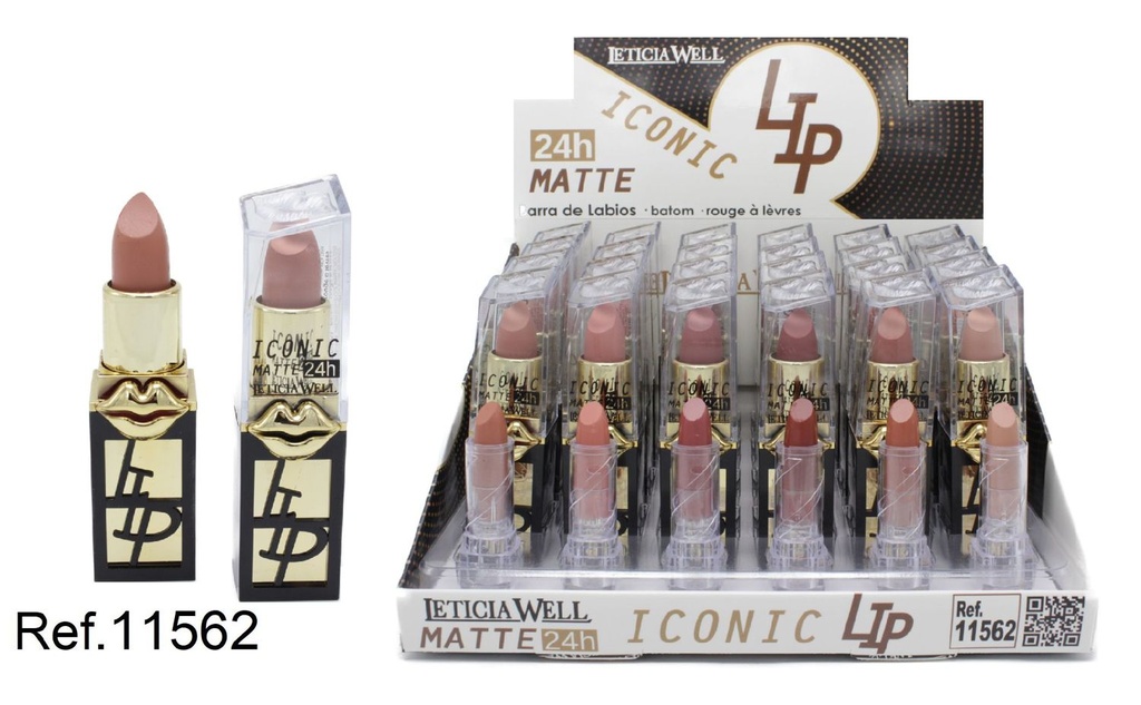 Barra de labios mate Iconic 24H 24/U 11562 - Labial de larga duración