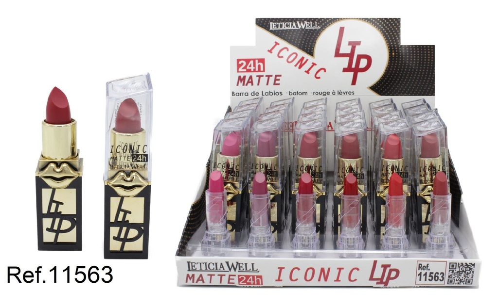 Barra de labios mate Iconic 24H 24/U 11563 - Labial de larga duración