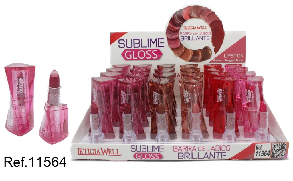 Barra de labios sublime gloss 24/U 11564 - Labial de larga duración