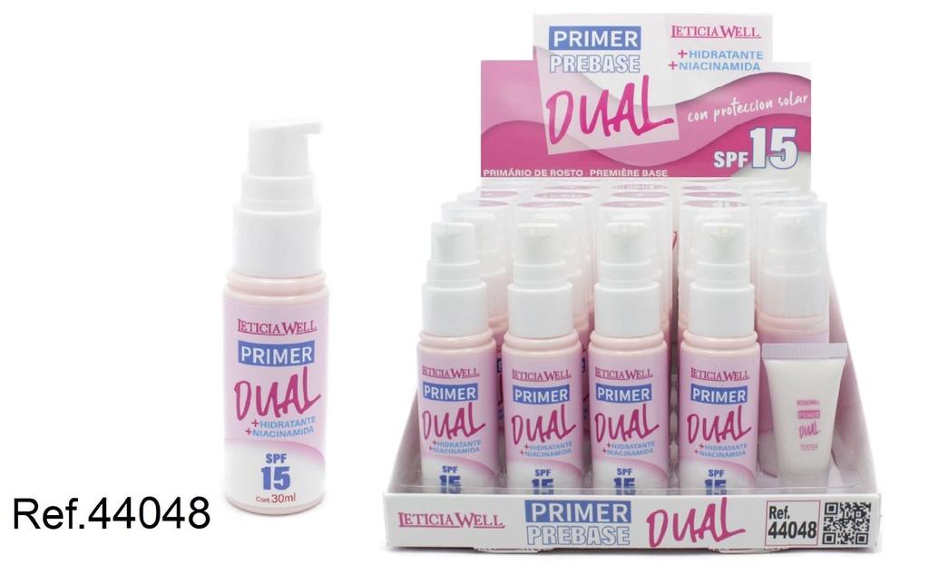 Primer prebase dual SPF15 24/U 44048 - Preparador de maquillaje