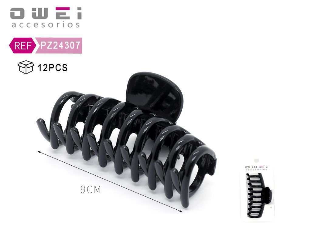 Pinza para cabello 9 cm 12 unidades - Accesorios para el cabello