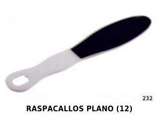 Raspacaballos plano 24 cm 12 unidades - Herramientas de pedicura