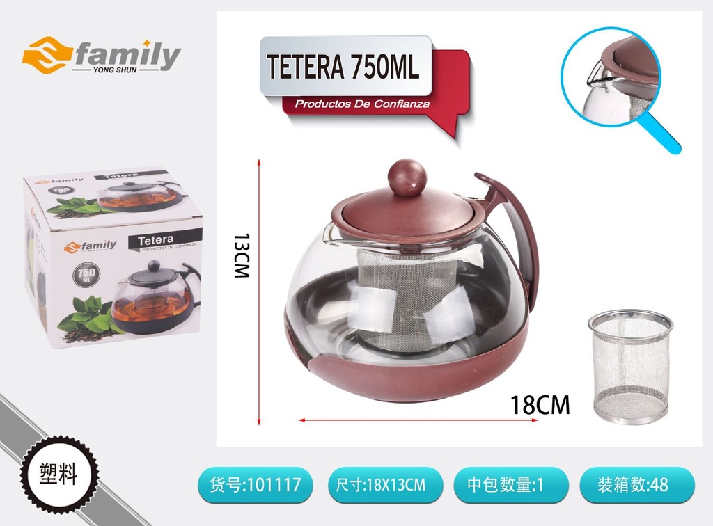 Tetera de 750ml - Utensilios de cocina