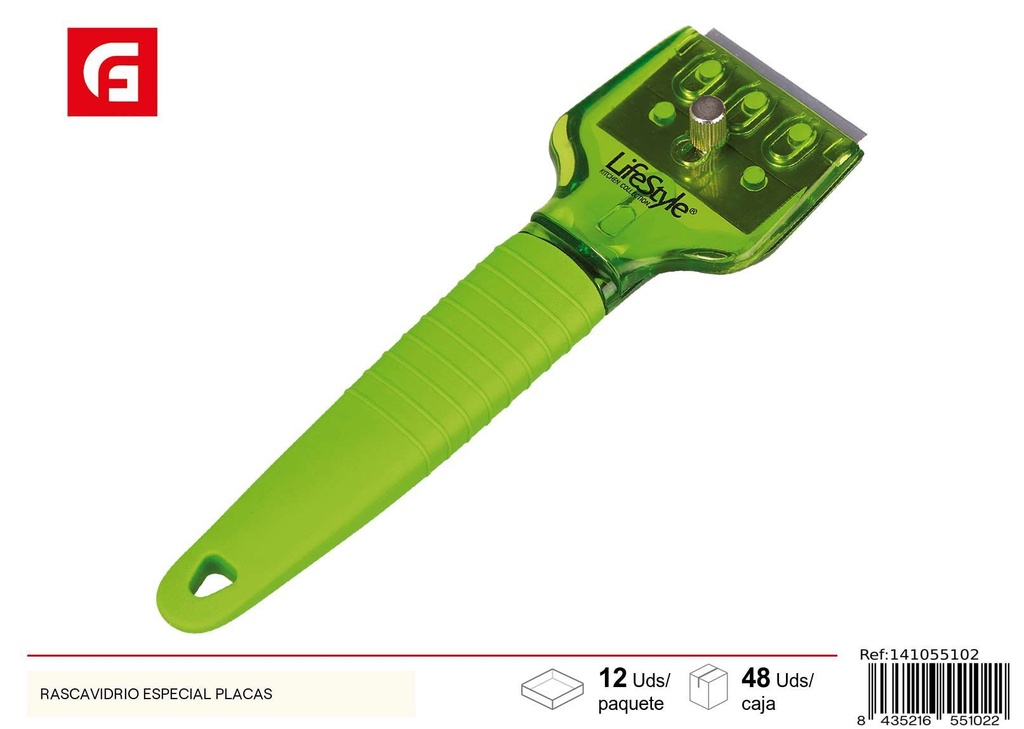 Rascador de cristal especial para placas de 6 colores - Ferretería y herramientas