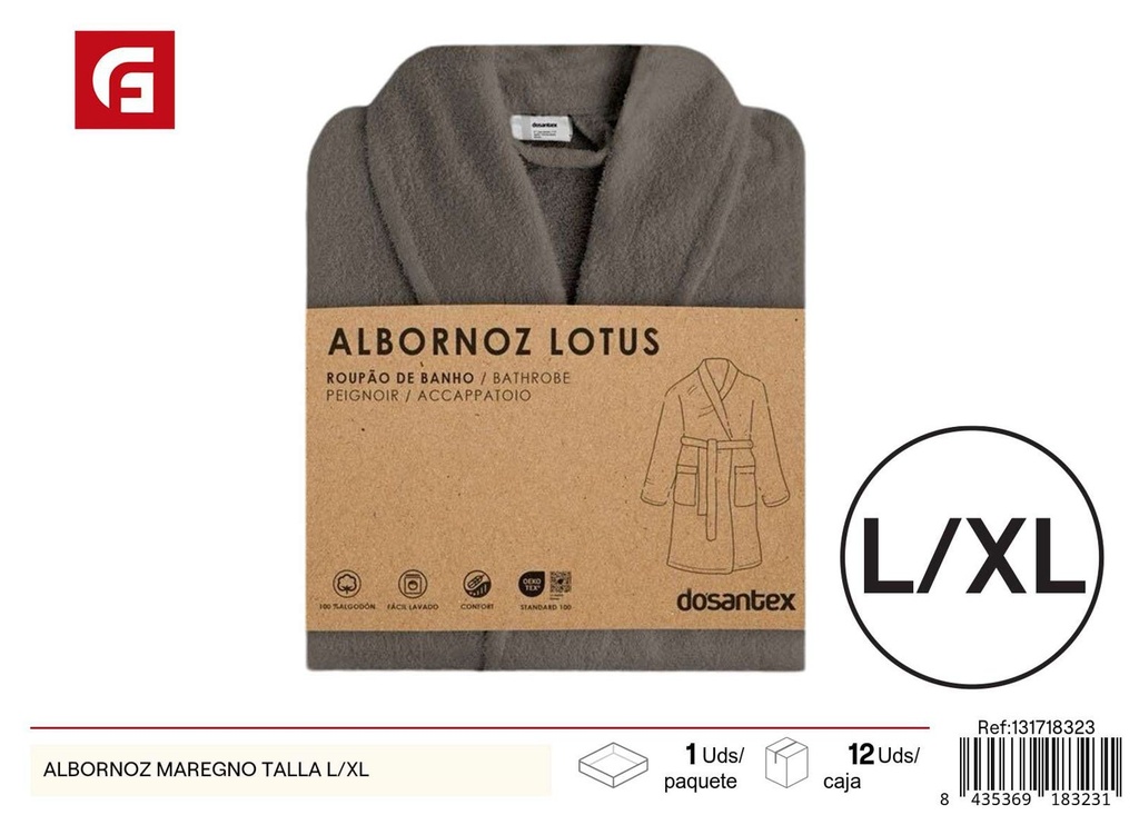 Albornoz Maregno L/XL - Artículos de textil del hogar