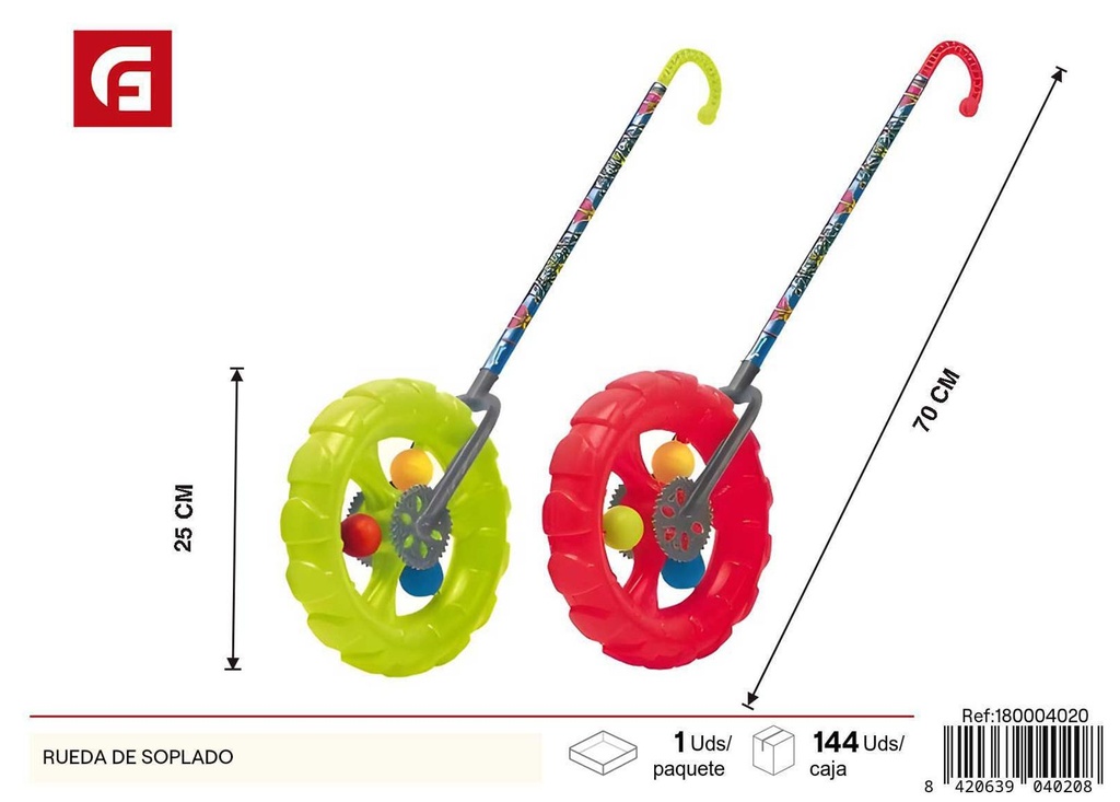 Rueda de soplado para juguetes - Juguetes para niños