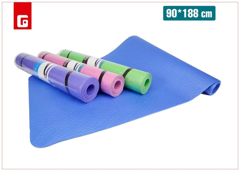 Esterilla de gimnasia 90 x 188 cm - Accesorio de fitness