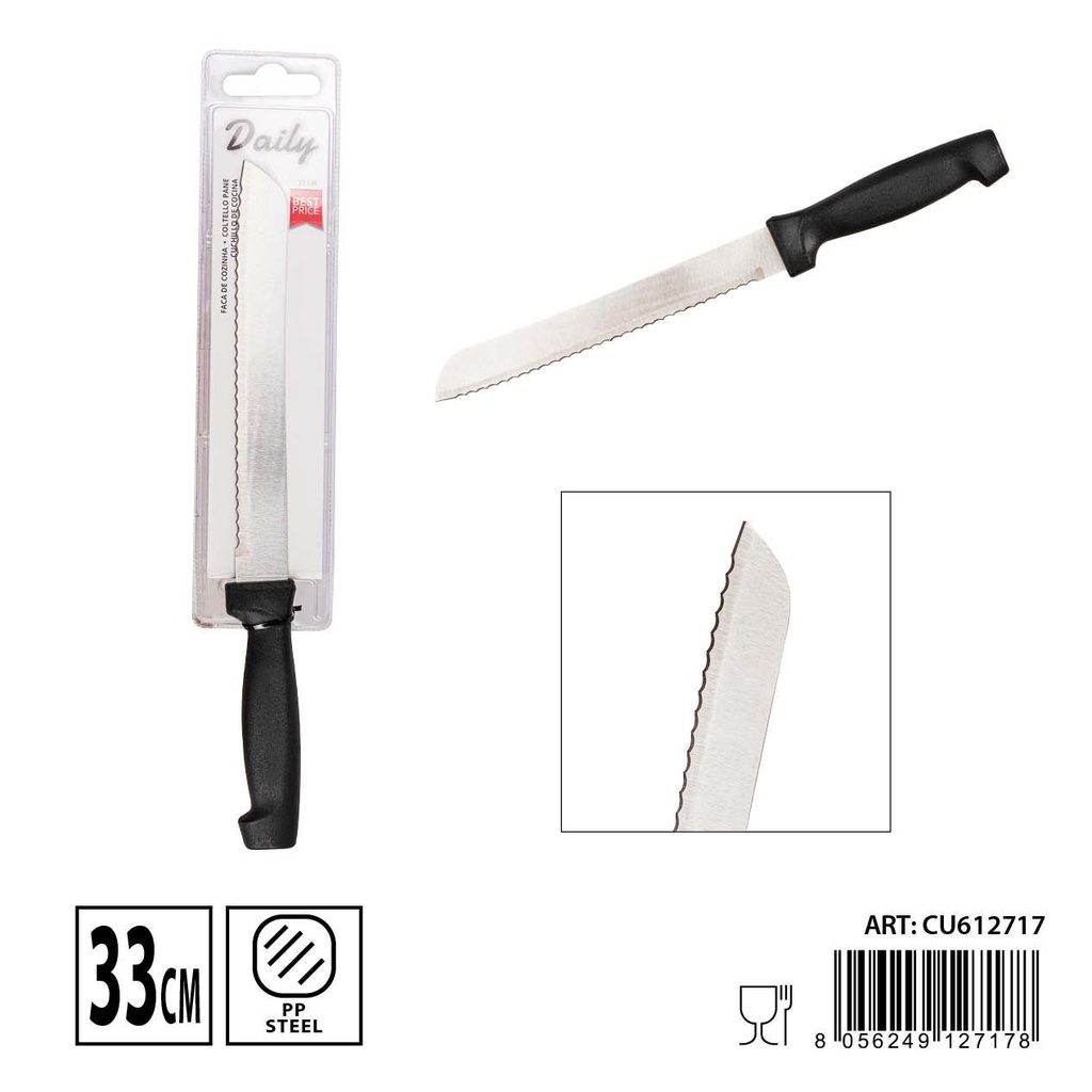 Cuchillo para pan de 33cm - Utensilios de cocina