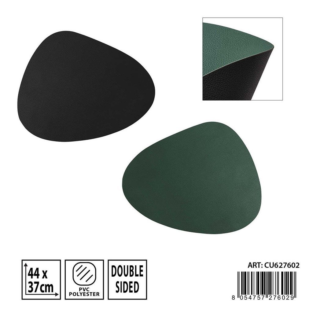 Mantel individual triangular de PVC 44x37 cm - Accesorios para mesa
