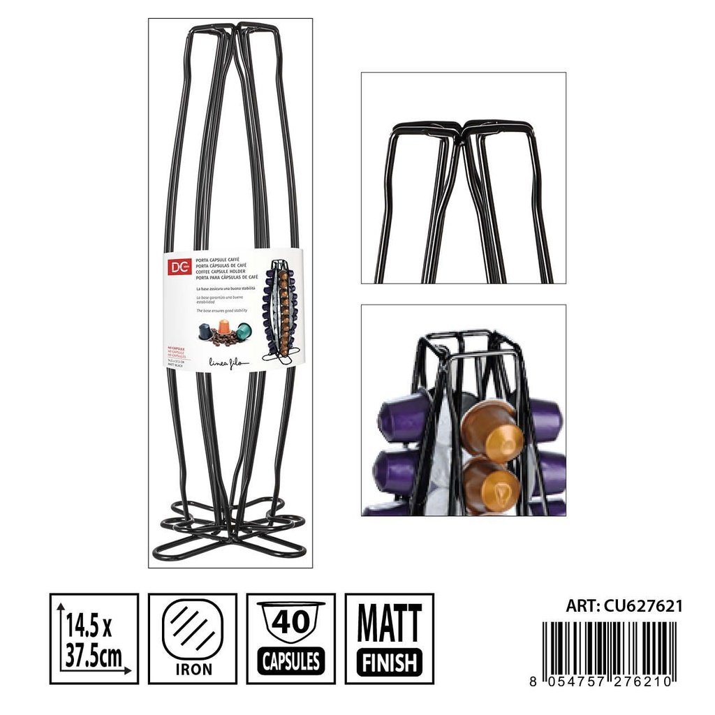 Porta cápsulas de café 14.5x37.5 cm - Almacenamiento de cocina