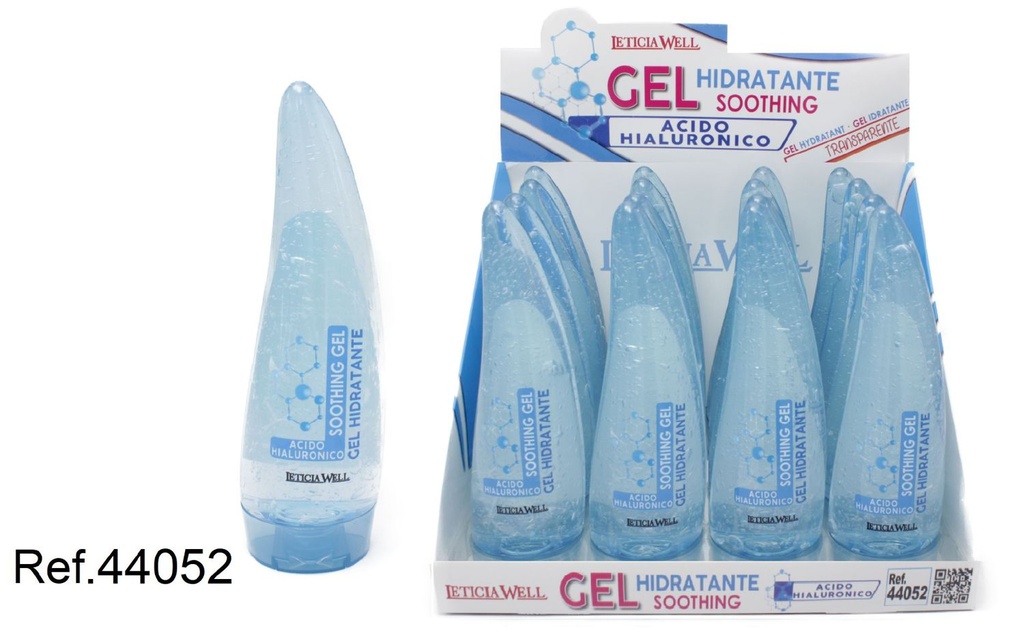 Gel hidratante soothing hialu azul 16 unidades - Cuidado de la piel