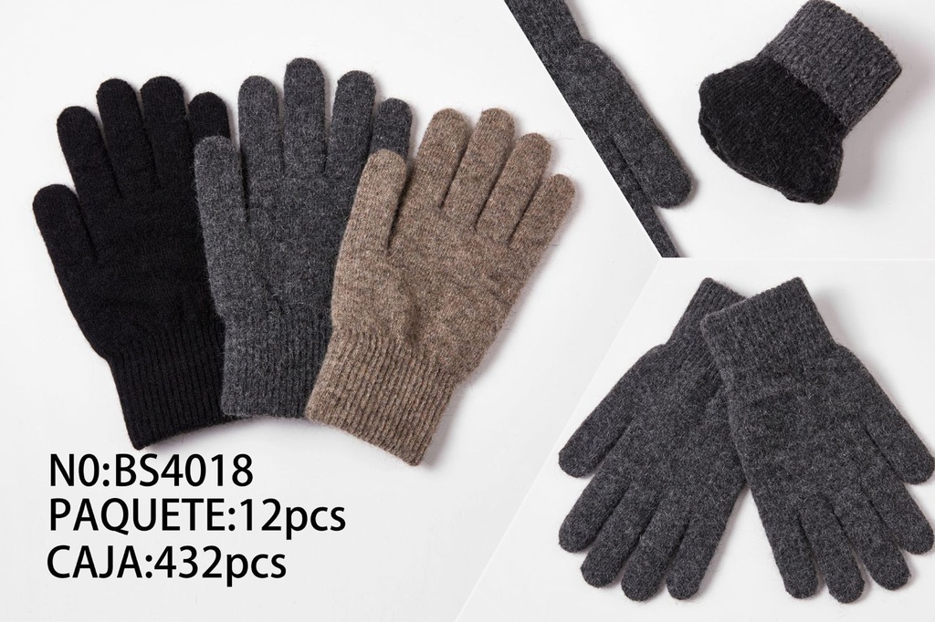 Guantes de lana para niños - Ropa de invierno