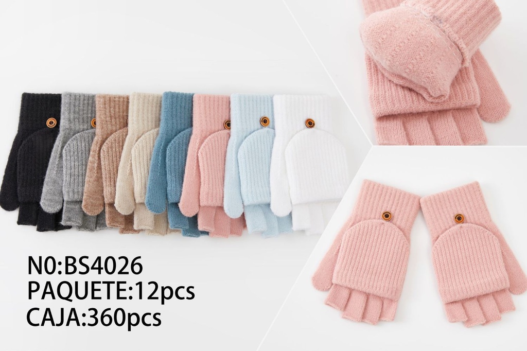 Guantes de tiras de alpaca - Ropa de invierno