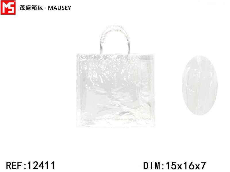 Bolsa transparente de mano C18/S86 - Accesorios para compras