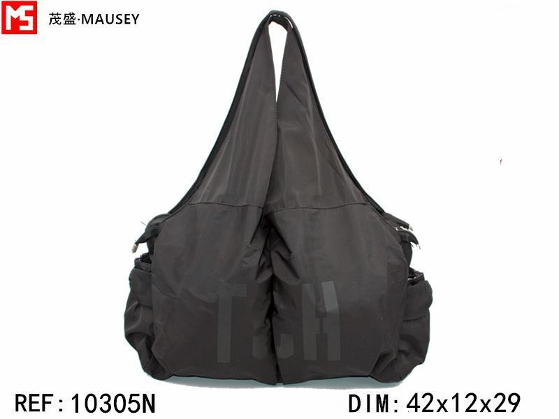 Bolso de mano y de hombro negro A63/B30/24/77 - BOLSOMATERNIDAD