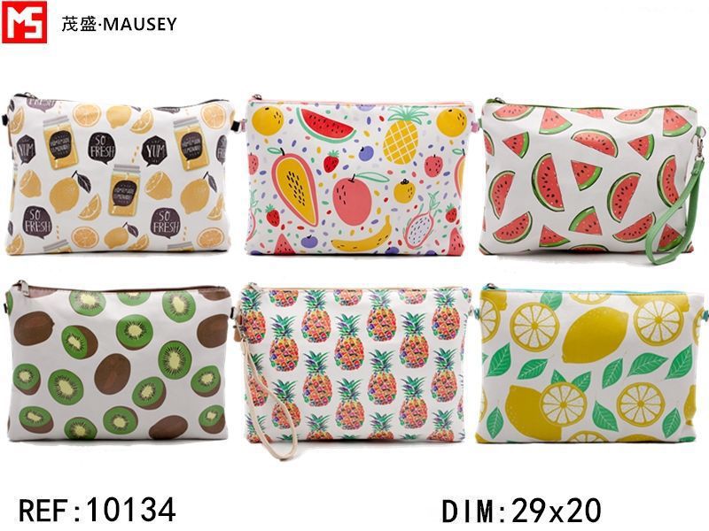 Bolso de mano con interior de frutas C17/B18/12/18 - Diseño único