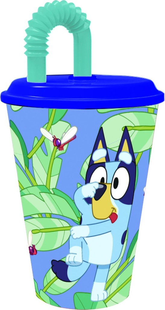 Vaso de Bluey de 430ml - Artículos y juguetes