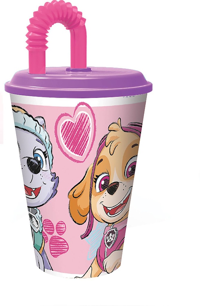 Vaso de Paw Patrol de 430ml - Artículos y juguetes