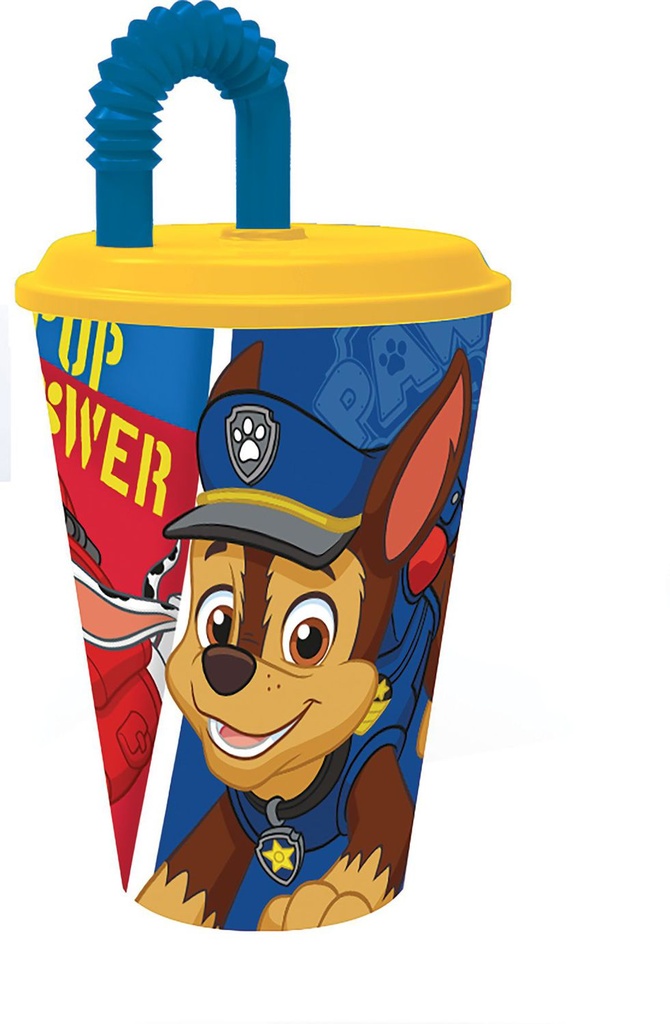 Vaso de Paw Patrol de 430ml - Artículos y juguetes