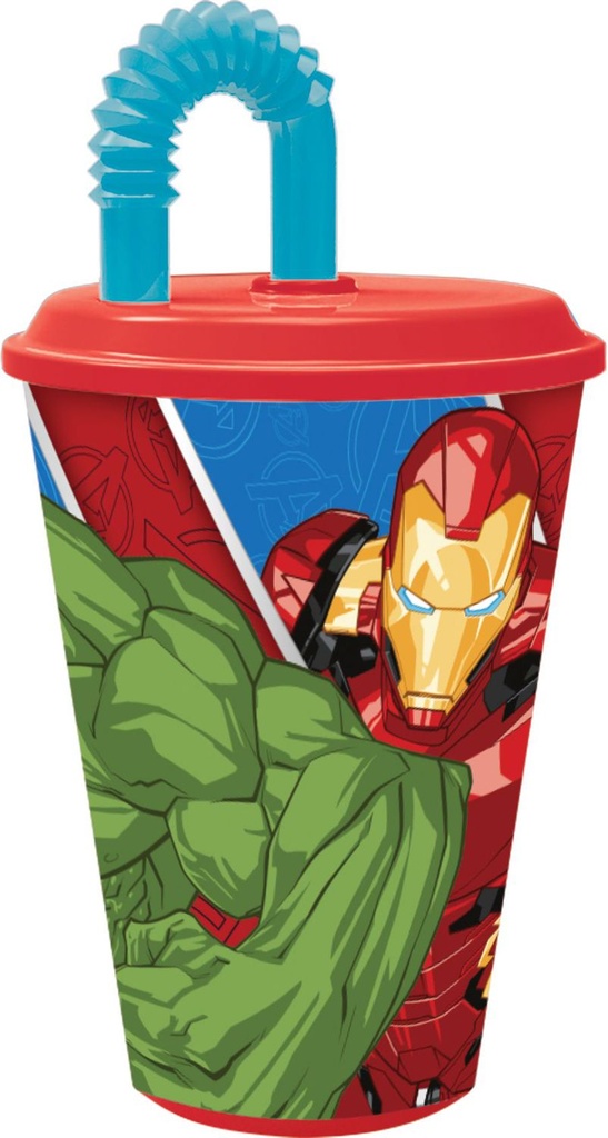 Vaso de Avengers de 430ml - Artículos y juguetes