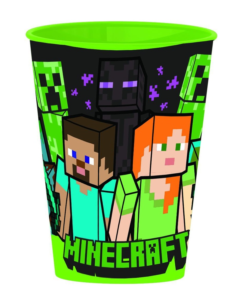 Vaso Easy pequeño 260 ml Minecraft - Accesorios infantiles