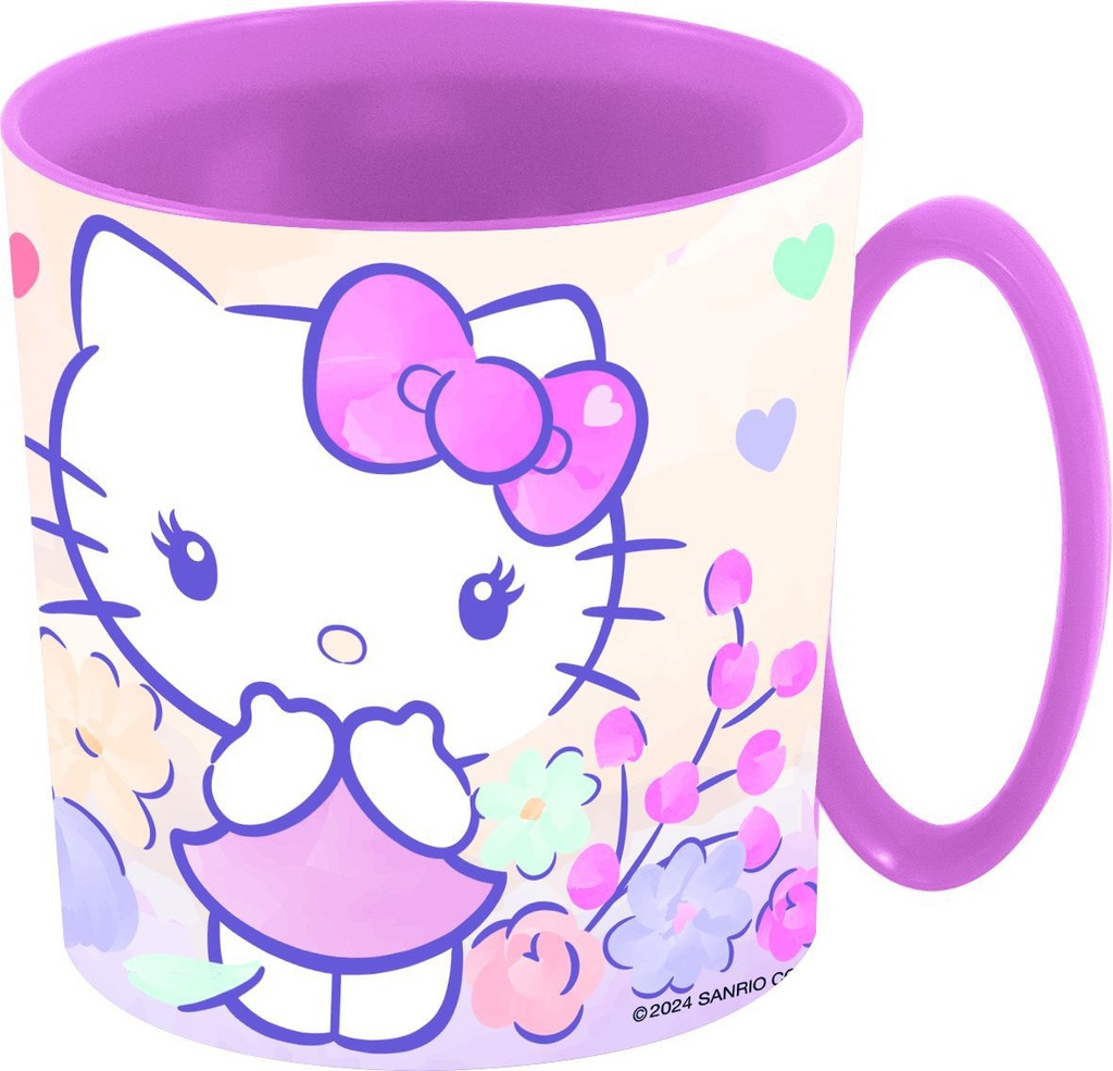 Taza Micro 390ml Hello Kitty - Artículos para niños