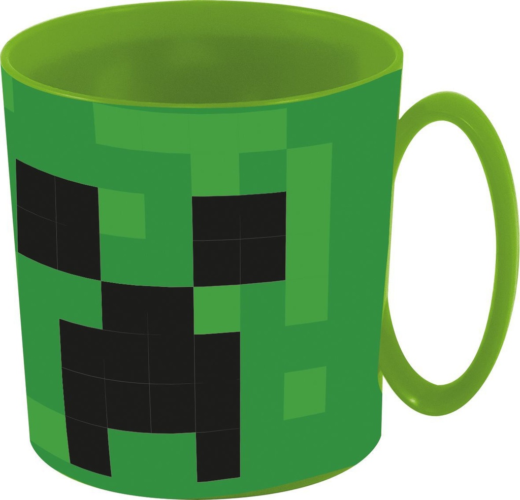 Taza Micro 390ml Minecraft Creeper - Artículos para niños