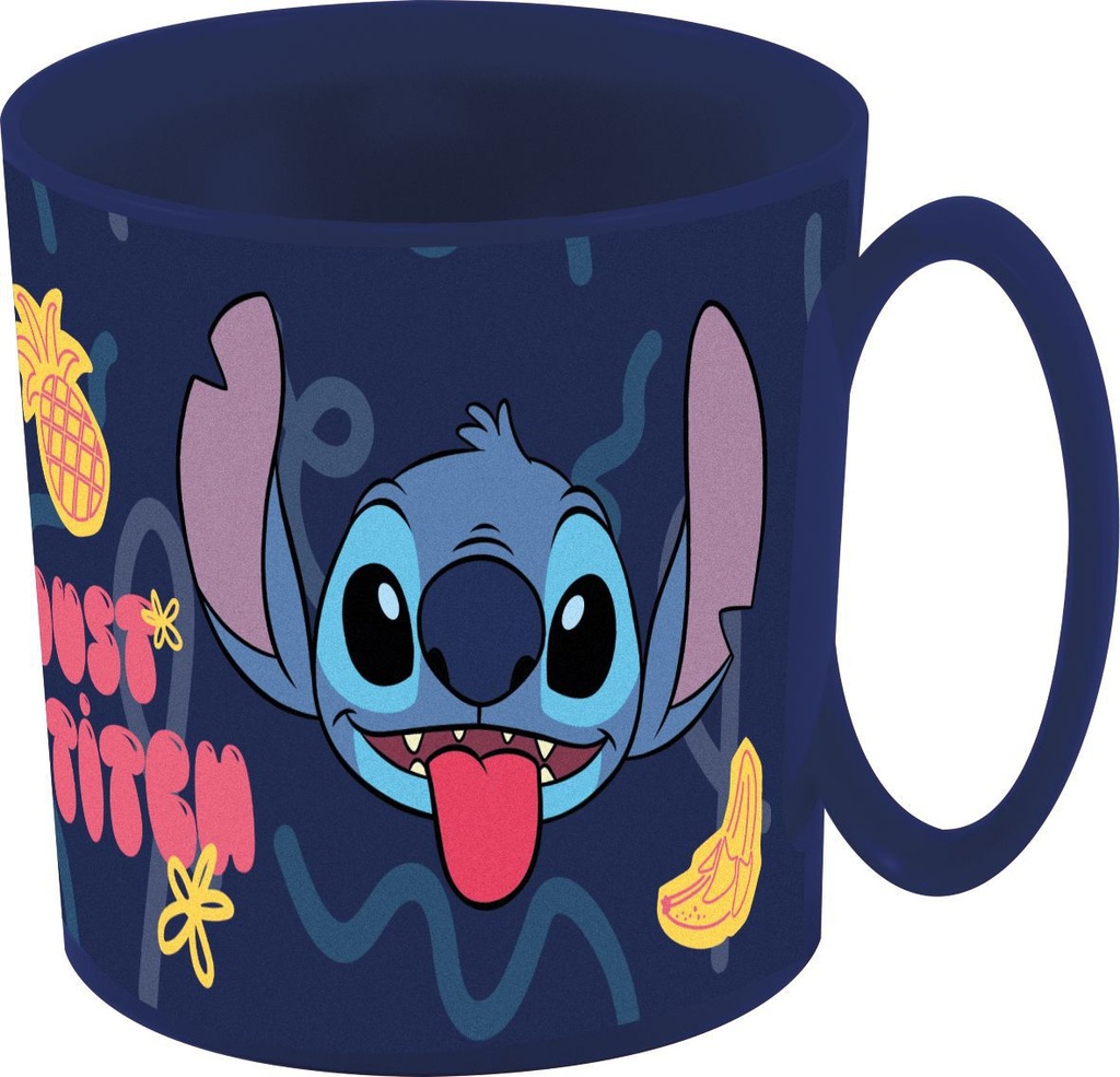 Taza Micro 390ml Stitch - Artículos para niños