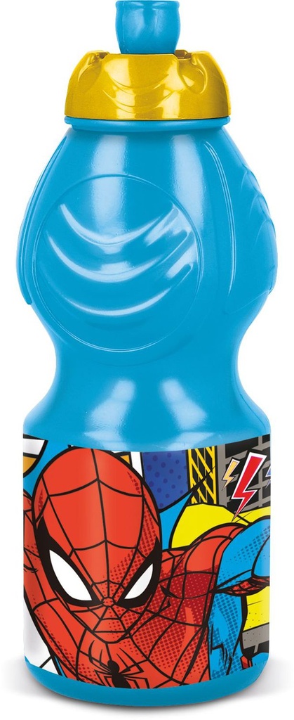 Botella deportiva Spiderman Midnight Flyer 400 ml - Juguetes para niños