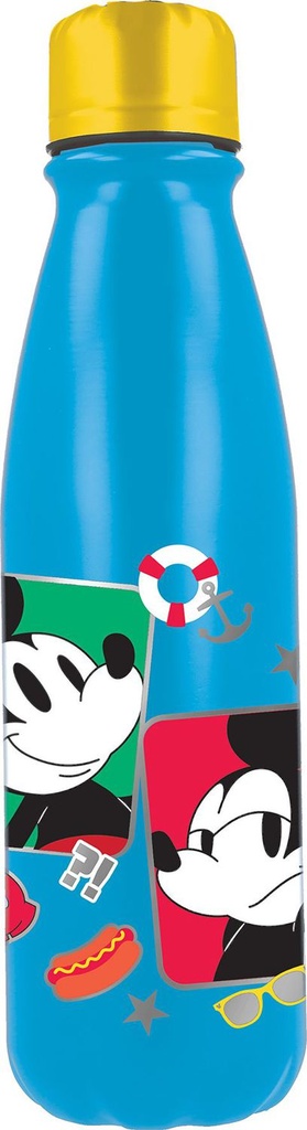 Botella de aluminio infantil 600ml Mickey Mouse Fun-tastic - Accesorios para niños