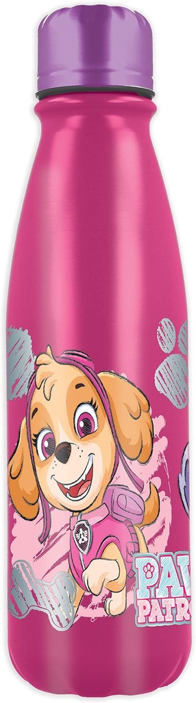 Botella de aluminio infantil 600ml Paw Patrol Girl Sketch Essence - Accesorios para niños