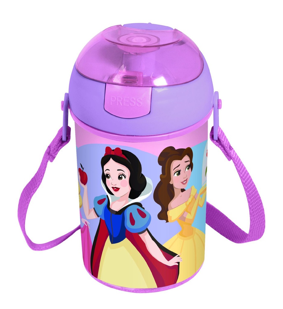 Juguete infantil - Vaso de robot Pop Up 450 ml Princesas Disney