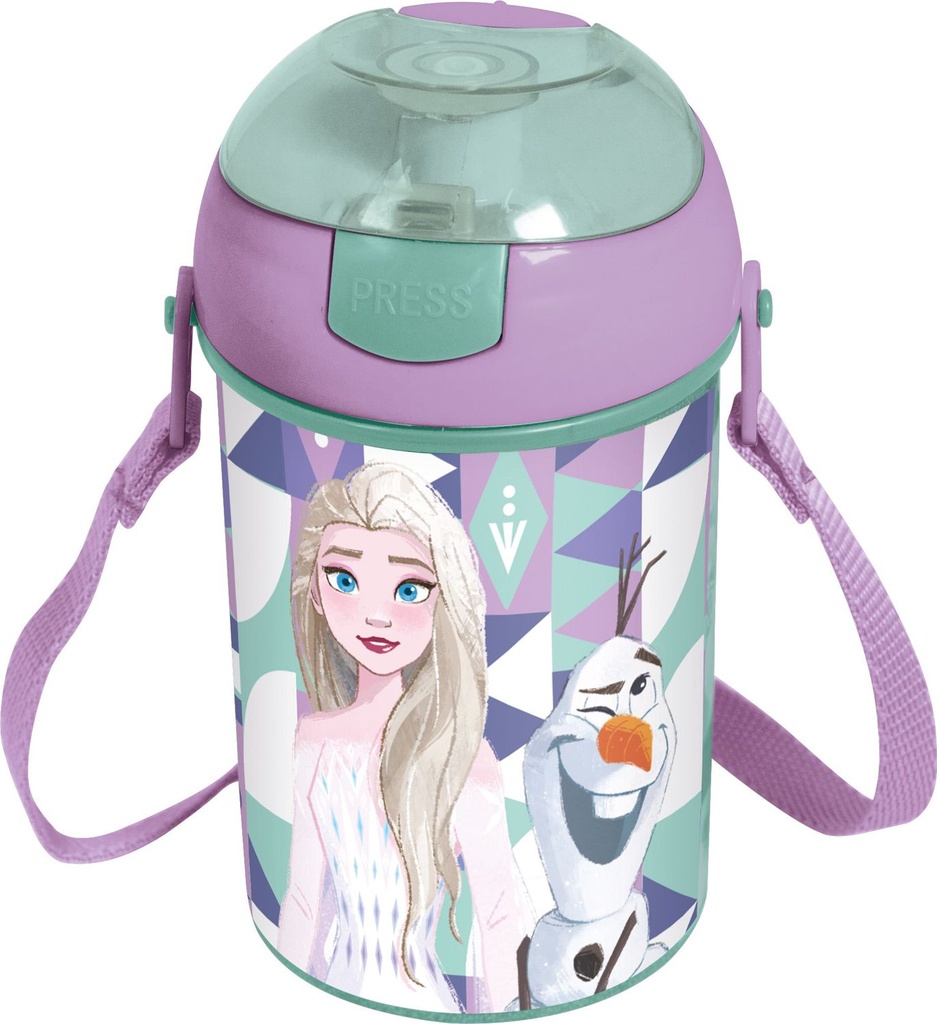 Juguete infantil - Vaso de robot Pop Up 450 ml Frozen Magia del Hielo