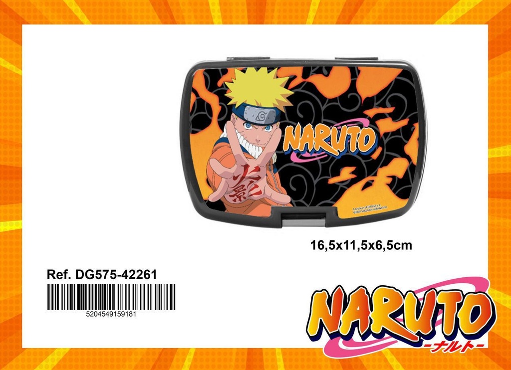 Caja de almuerzo Naruto - Contenedores para alimentos