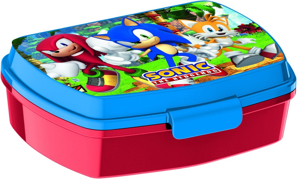 Sandwichera rectangular Sonic - Accesorios infantiles