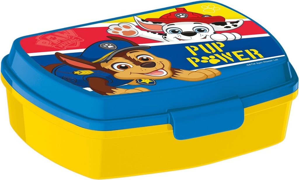 Sandwichera rectangular Paw Patrol Pup Power - Accesorios infantiles