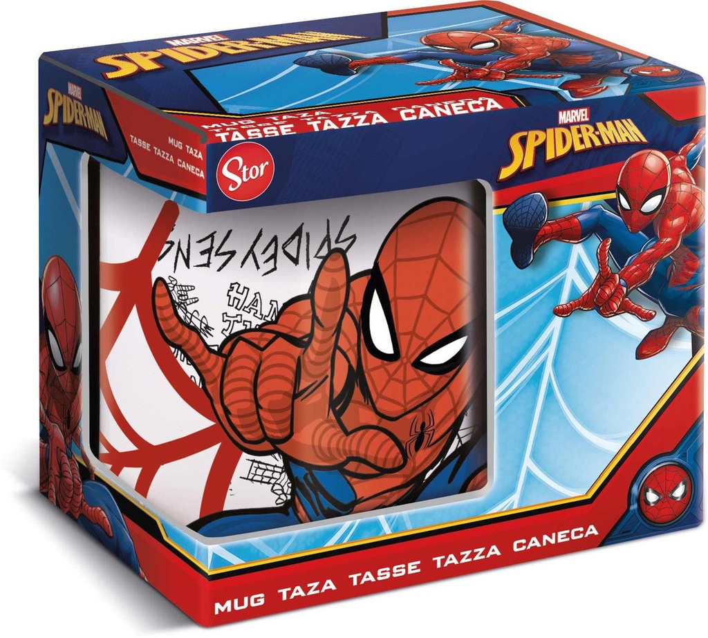 Taza cerámica 325 ml Spiderman Urban Web - Accesorios de cocina