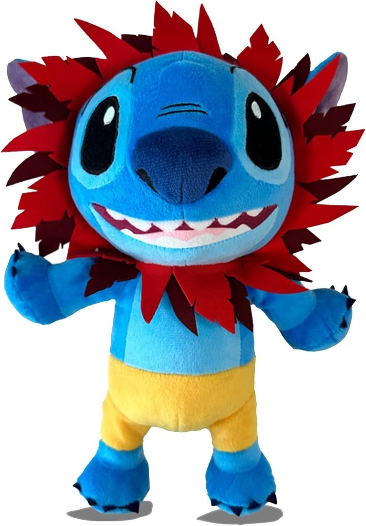 Peluche Stitch disfraz de Simba 25 cm - Juguetes