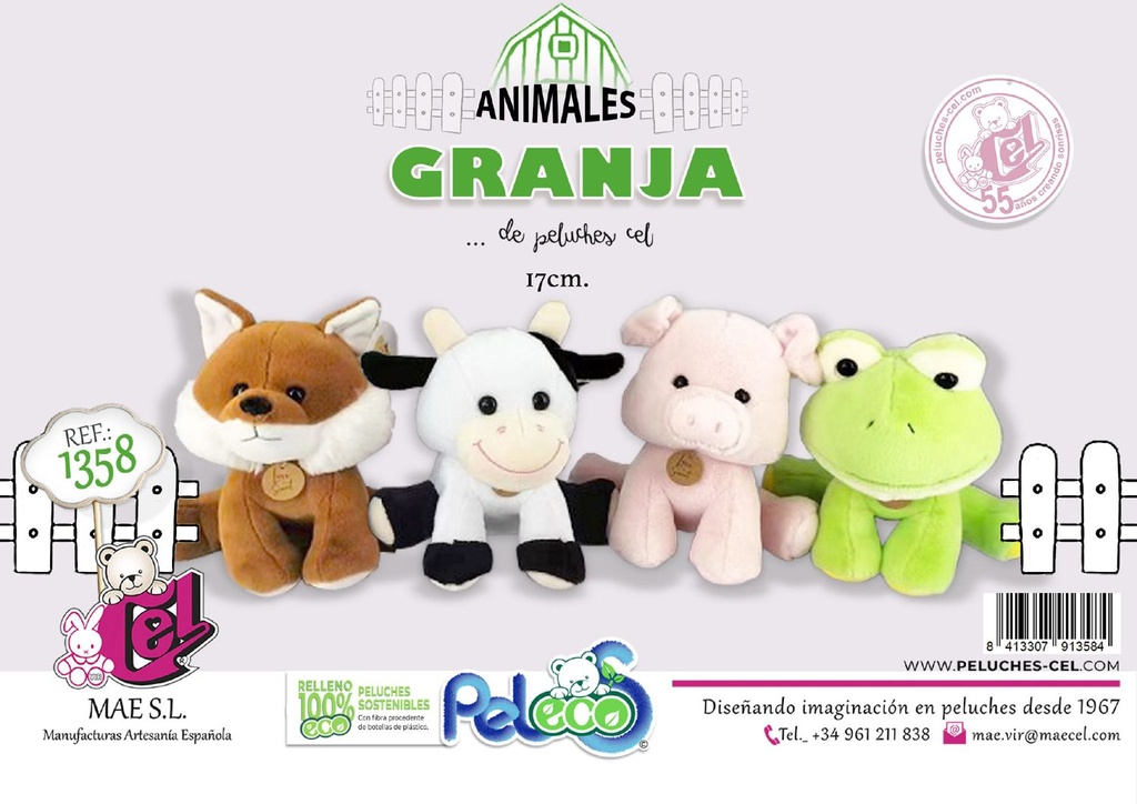 Juguetes Dragolines 20cm 4 col - Juguetes de peluche y animales