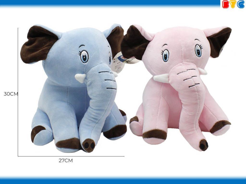 Juguete para niños - Peluche elefante 30 cm, Peluches