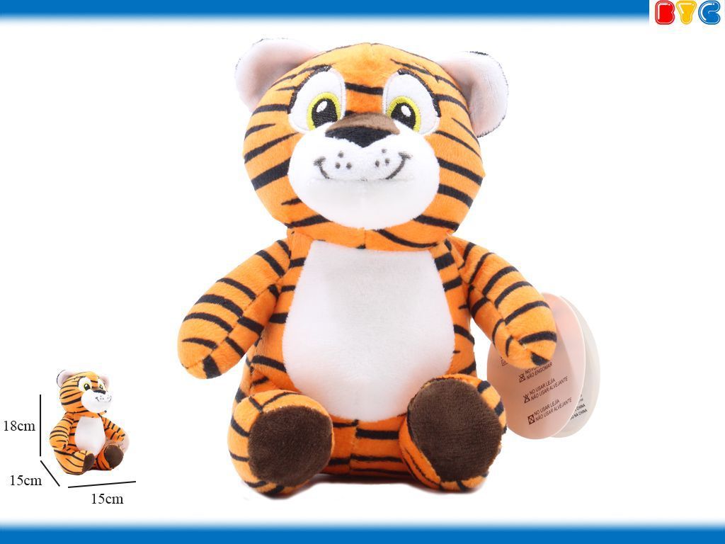 Peluche tigre 18cm - Juguetes de peluche