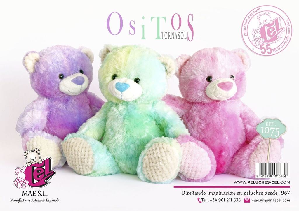 Oso de peluche de 35 cm - Juguetes de peluche