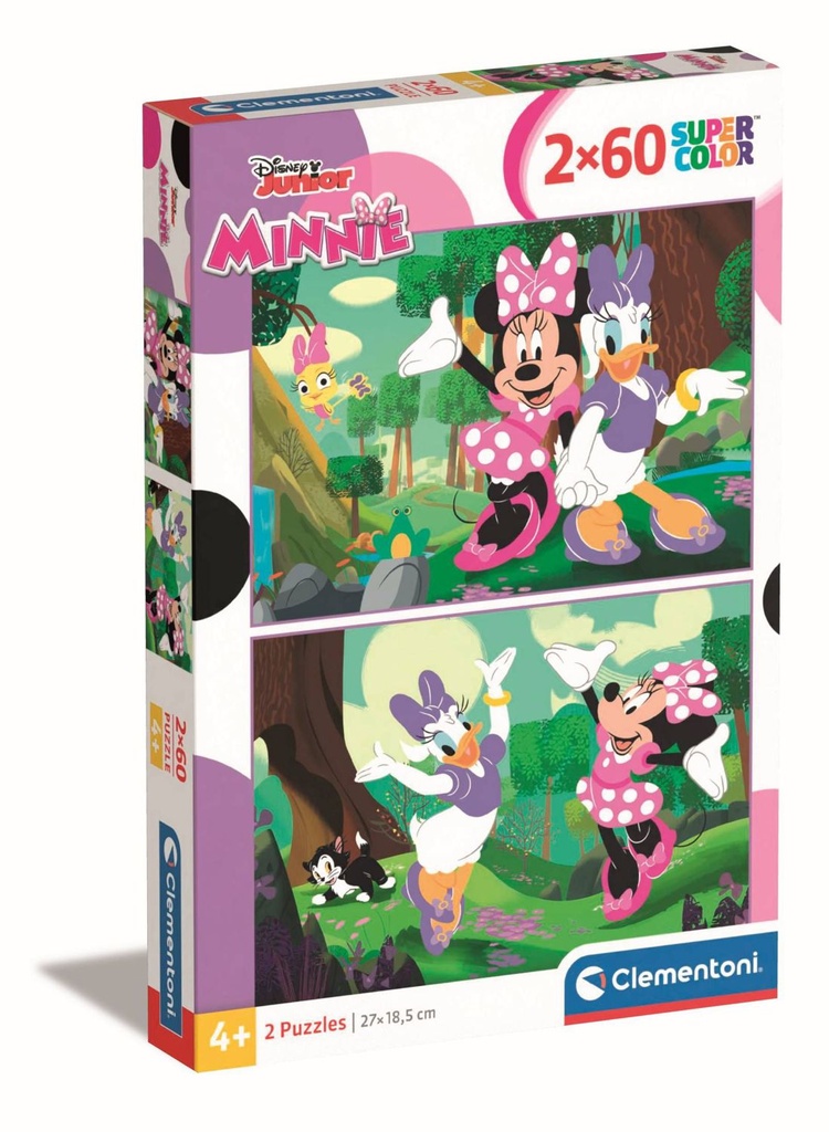 Puzzle de 2X60 Disney Minnie - Juguetes educativos