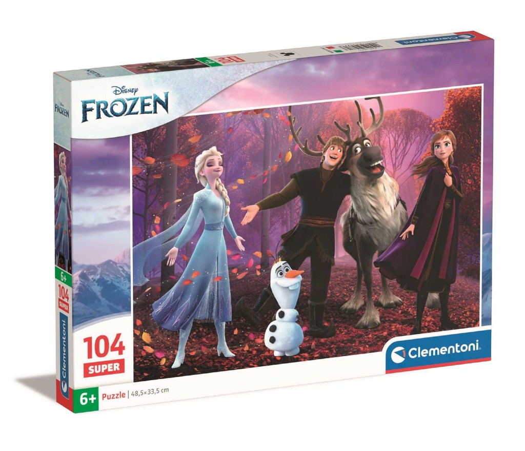 Puzzle Disney Frozen 104 piezas - Juguetes didácticos